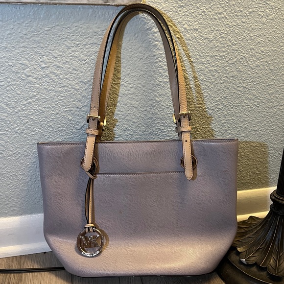 Michael Kors Handbags - Michael Kors women’s tote handbag, soft purple, pockets, simplistic, medium